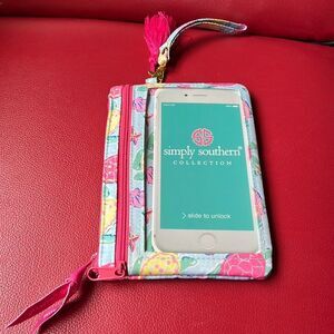 NWOT Simply Southern wristlet